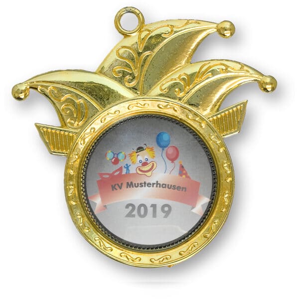Karnevalsorden 555KA gold