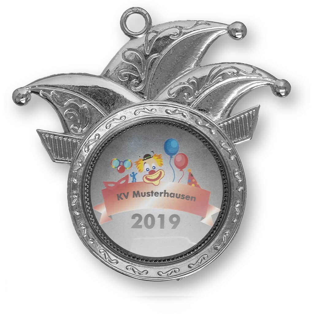 Karnevalsorden 555KA silber