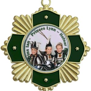 Sternorden 95 mm – Karnevalsorden 802KA, Ausführung in Gold