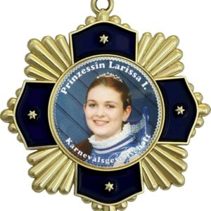 Sternorden 95 mm – Karnevalsorden 803KA, Ausführung in Gold