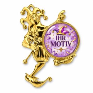 Karnevalsorden 90 mm – Karnevalsorden 493KA, Ausführung in Gold
