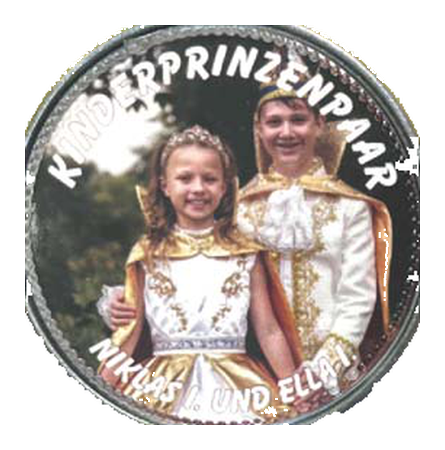 Karnevalsanstecker 6110KA mit Emblem