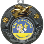 Karnevalsorden 517KA in Gold und Silber mit Emblem