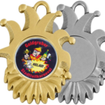 Karnevalsorden 547KA in Gold und Silber mit Emblem