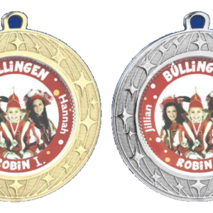 Karnevalsorden 576KA in Gold und Silber mit Emblem