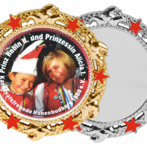 Karnevalsorden 875KA in Gold und Silber mit Emblem